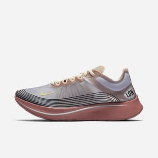 Adidasi Alergare Nike Zoom Fly SP Dama Gri Metal Aurii | CWZJ-40675